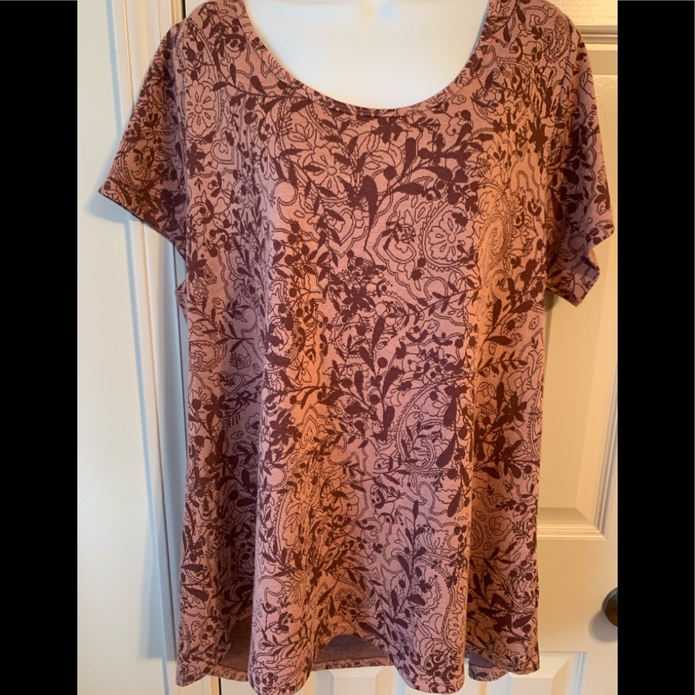 LLR Classic High/Low T-Shirt Sz 2X